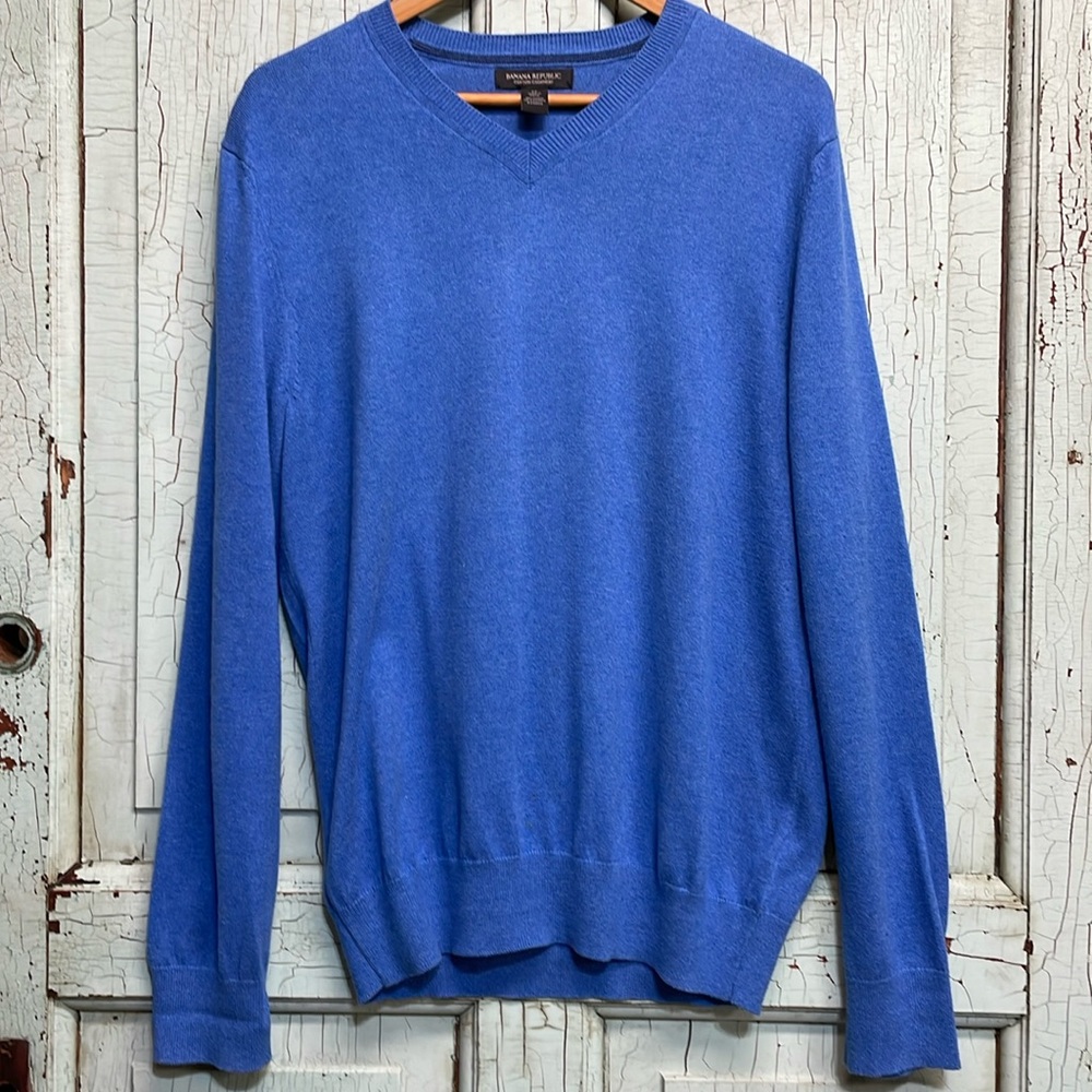 Men’s Banana Republic cotton cashmere sweater